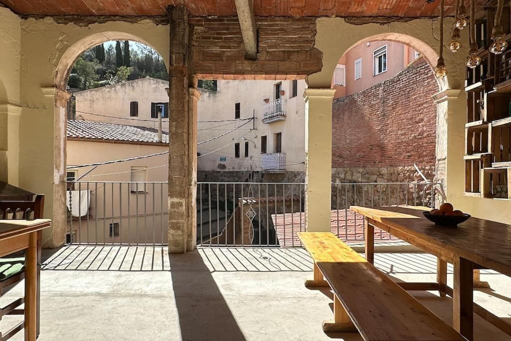 Habitacion Montgros En Casa Cami De Les Aiguees Monistrol De Montserrat מראה חיצוני תמונה