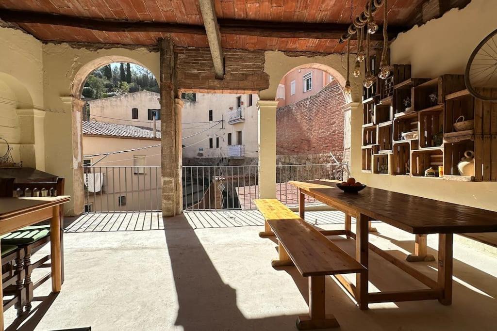 Habitacion Montgros En Casa Cami De Les Aiguees Monistrol De Montserrat מראה חיצוני תמונה